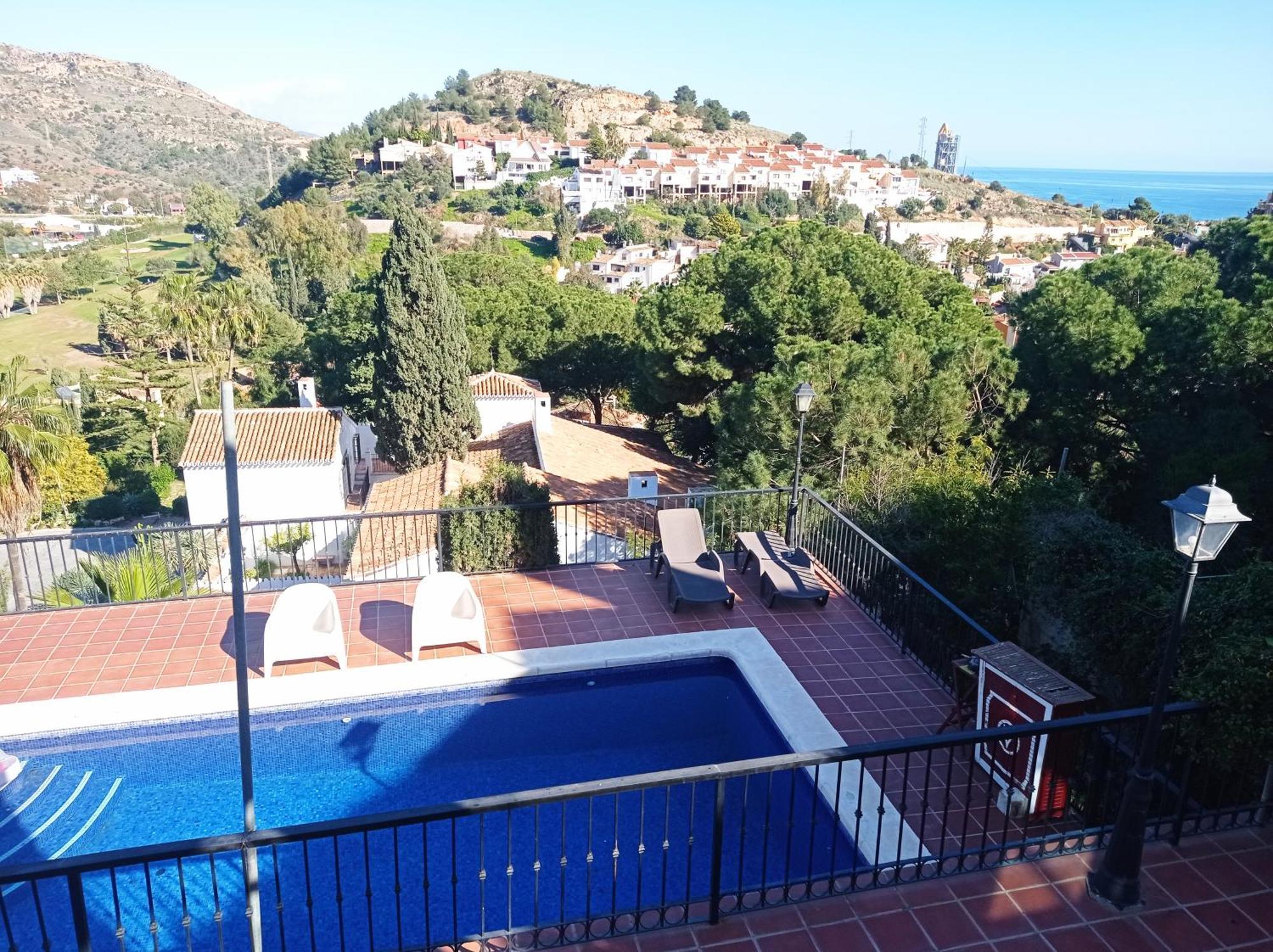 Apartamento En Villa Con Piscina มาลากา ภายนอก รูปภาพ